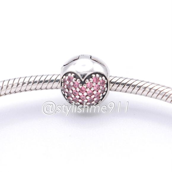 One Authentic PANDORA Love of My Life Clip - 791053CZS - Picture 5 of 14